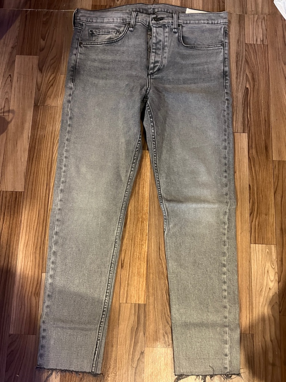 rag & bone Men's Slim Grey Jeans